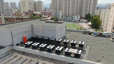甘肃省西北师范大学(新校区)热水项目案例