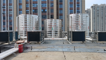 江苏省盐城市云鼎水会会所热水项目案例