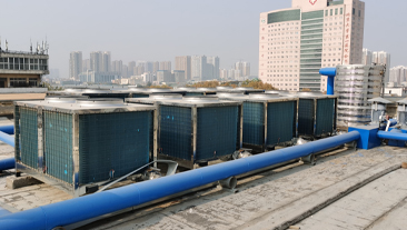 河北省邯郸市邯山区中华南大街消防队供暖项目案例