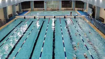 上海中原体育场泳池恒温项目案例