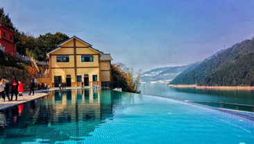 湖北恩施巴东无源洞景区泳池恒温项目案例