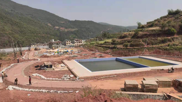 云南省楚雄州禄丰市“死海盐浴”康体小镇水净化恒温项目案例