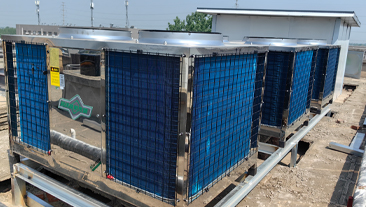 陕西西北工业大学150吨热水项目案例