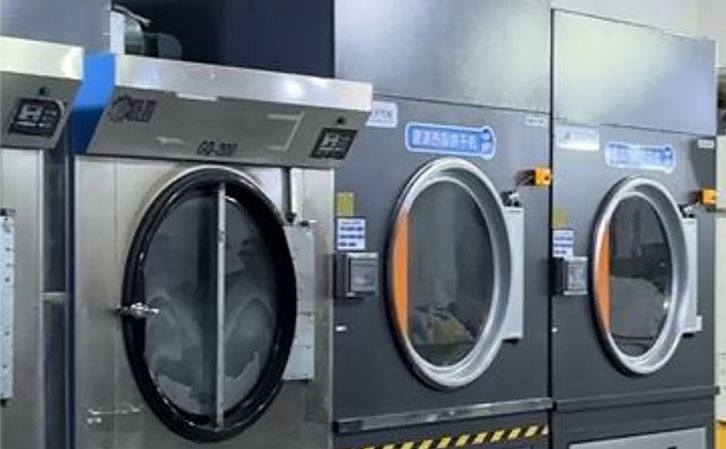 广东深圳金牌洗涤厂烘干案例