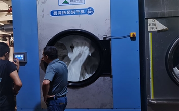 浙江嘉兴洗涤厂烘干案例