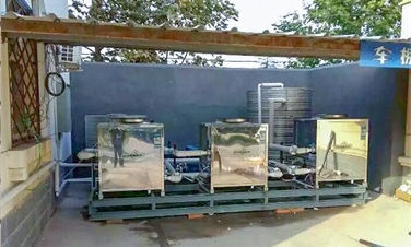 山西火车站用空气能热泵产品打造舒适冷暖环境
