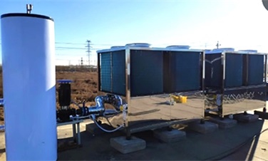 酒店工厂都认可的空气能冷暖两用设备