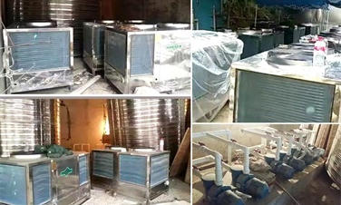 洗浴中心热水系统专用的空气能热泵