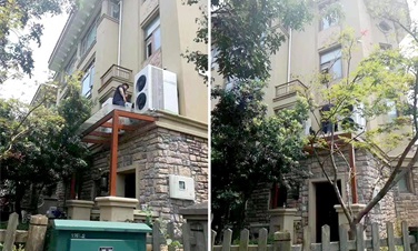 空气能热泵能作别墅冷暖设备使用吗