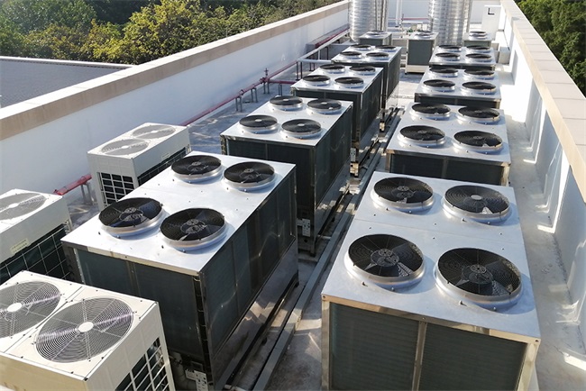 体育馆热水用空气能泳池机，打造理想恒温泳池