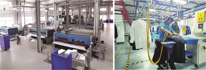 医院衣物熨烫、烘干、消毒，用碧涞高温烘干热泵