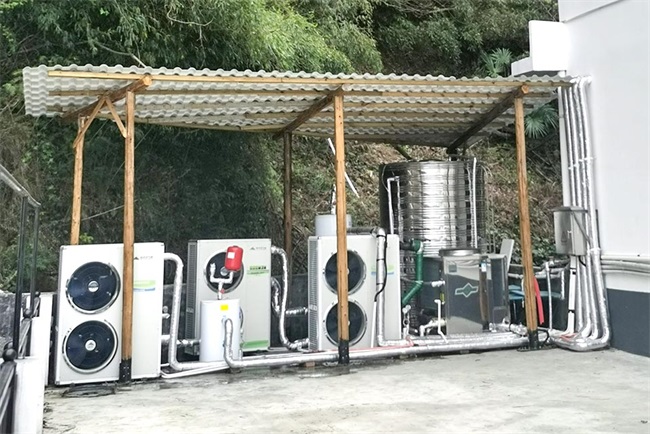 民宿安装空气能热泵热水工程有哪些优势呢