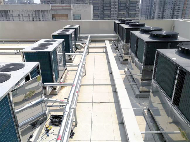 医院热水设备用空气能热泵热水机，节能效果好