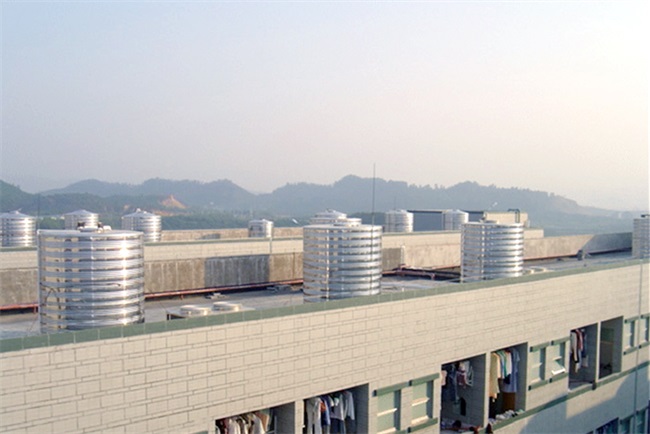 工厂热水系统用空气能热泵设备的效果