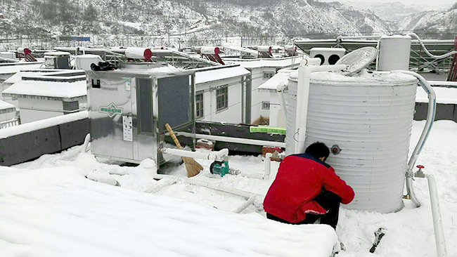 小区集中采暖工程能用空气能热泵吗