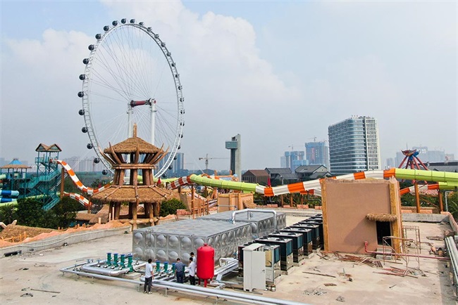 水上乐园能用空气能闭式承压热水系统吗