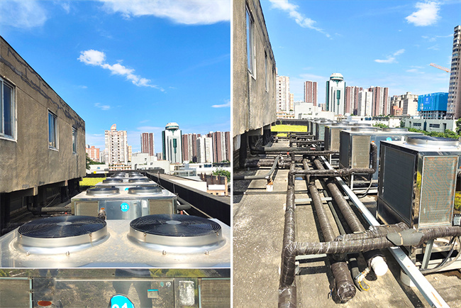 碧涞空气能热泵热水机，大受学校BOT热水项目青睐