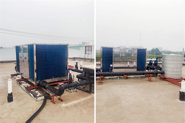 碧涞低温空气能助力陕西南仁派出所打造节能供暖工程