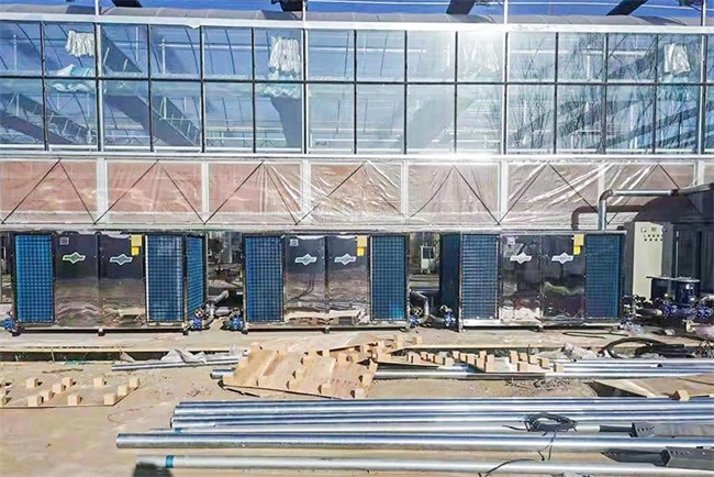 温室大棚恒温供暖就用空气能热泵设备