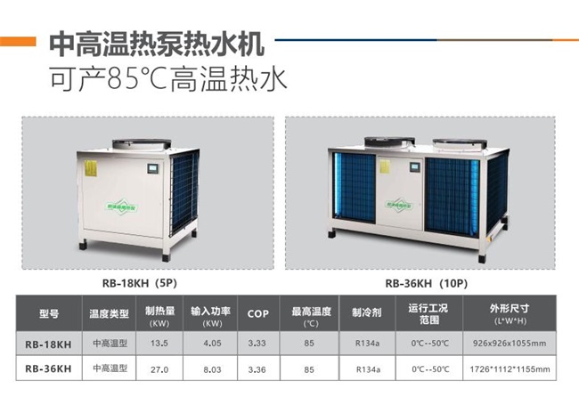 电镀厂专用的高温热水热泵机组