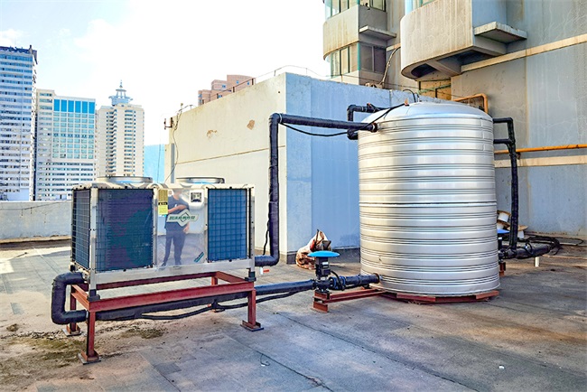 甘肃酒店热水工程专用的热泵热水机组