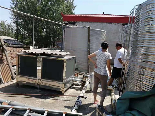 商用空气能热水采暖系统的实际应用效果