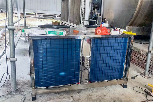 屠宰场热水更节能就选高温热泵热水器