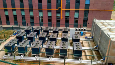 四川省成都体育学院热水项目案例