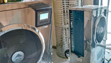 四川省阿坝藏族羌族自治州汶川县城岷江路中段禹程酒店热水项目案例