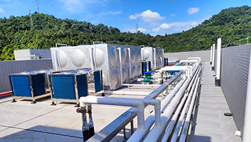 广东省广州市第二中学热水项目案例