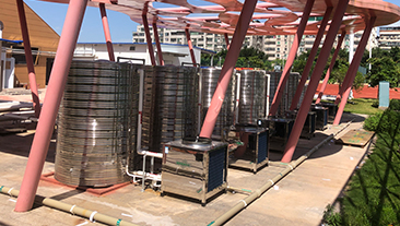 广东省梅州市方舱医院热水项目案例