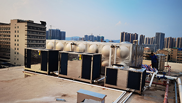 广东华南师范大学附属仲恺学校热水项目案例