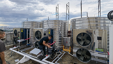 广东省揭阳市丽枫酒店热水项目案例