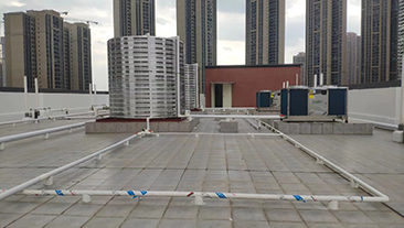 广东省广州番禺天峰中学热水项目案例