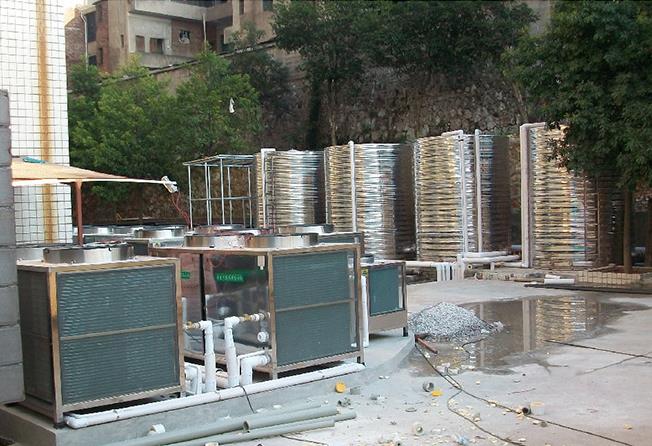 医院热水改造用直热空气能热泵，恒温、节能全满足