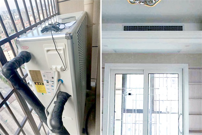 一机解决全屋冷暖与热水，就选碧涞空气能热泵设备