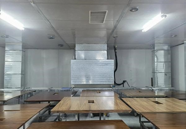 碧涞家具油漆烘干房节能改造空气能热泵项目