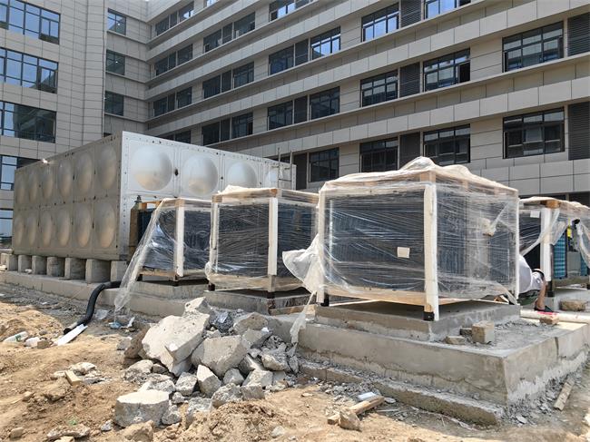 碧涞学校热泵热水机案例|陕西交通职业技术学院(远通校区)宿舍热水工程
