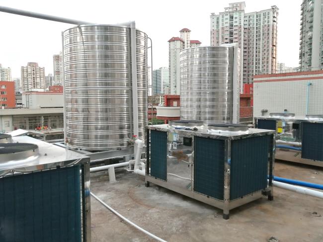 中学宿舍热水设备改造，选碧涞空气能舒适又节能