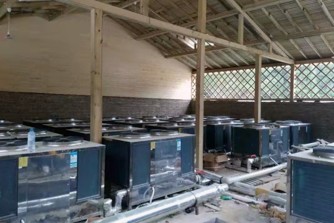 泳池恒温案例|水上乐园热水设备，可以认准碧涞空气能