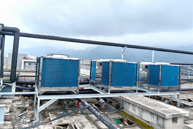智博助力西北工业大学（长安校区）宿舍热水改造，引领空气能热泵热水市场