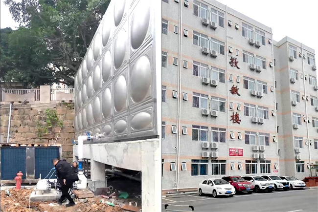 四川省科学城第一中学:节能高效热水系统的典范