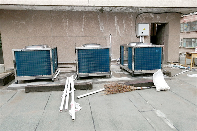 兰州城市学院幼儿师范学院：选用碧涞空气能热泵，打造舒适热水体验