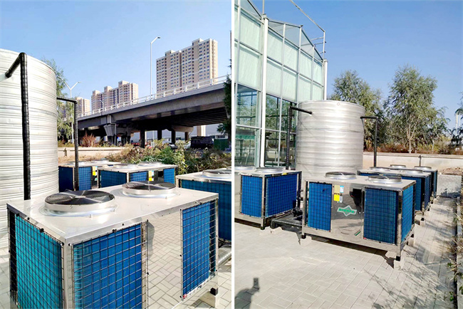 山西省太原市侯方花卉市场展厅恒温种植项目：碧涞空气能热泵助力打造舒适恒温环境