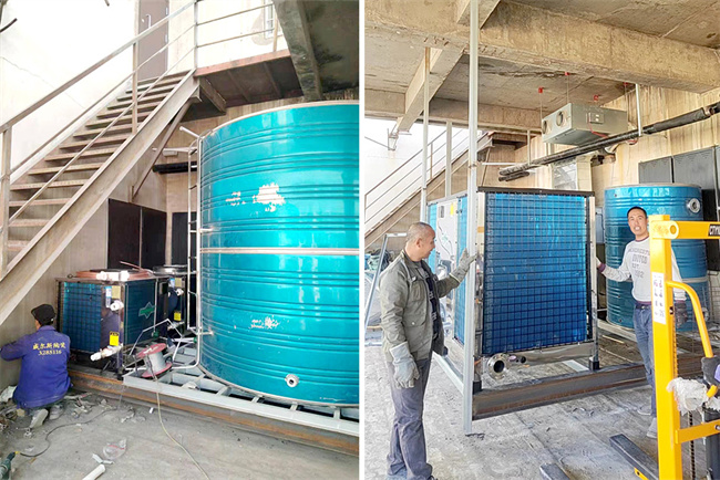 山西省太原市夜未央足疗养生会所采用智博设备，实现高效制冷、供暖与热水供应