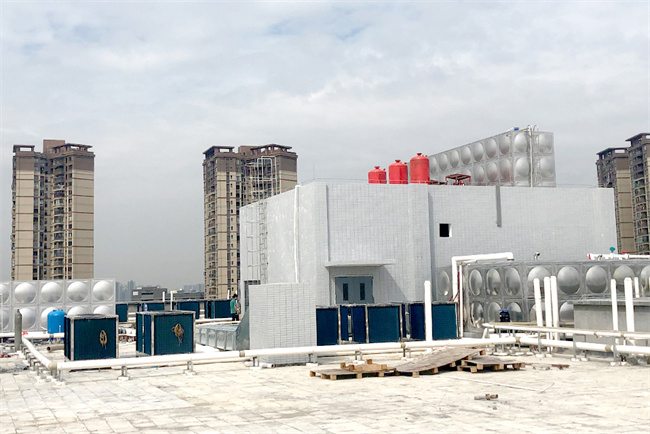 碧涞空气能热泵热水机组助力奥马冰箱八分厂实现绿色制造转型