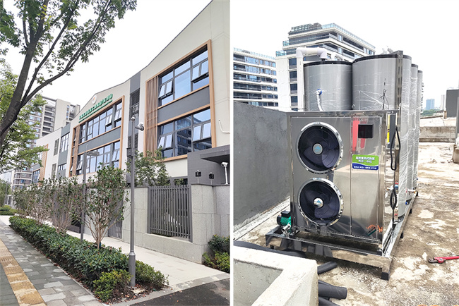 智博设备助力浙江省宁波市高新区第二幼儿园实现舒适、节能热水体验