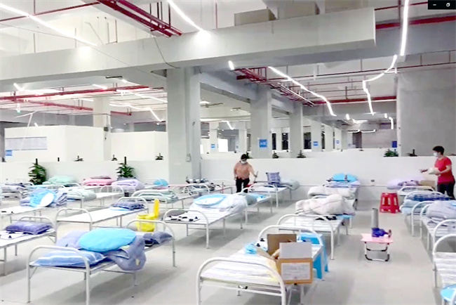 茂名方舱医院热水项目:碧涞空气能热泵为医疗设施提供绿色热水解决方案