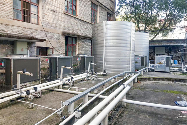 浙江省天台平桥中学:以高品质热水项目提升校园生活品质