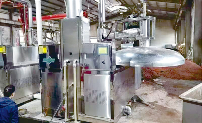 碧涞自动蒸酒一体机:白酒蒸酿行业的节能先锋